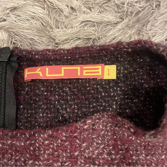 Kuna-tweed alpaca dress - Picture 8 of 12